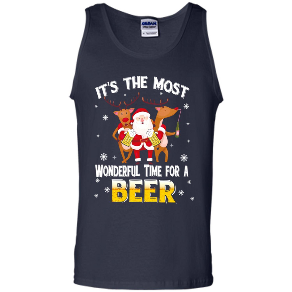 Its The Most Wonderful Time for a Beer - Tank Top