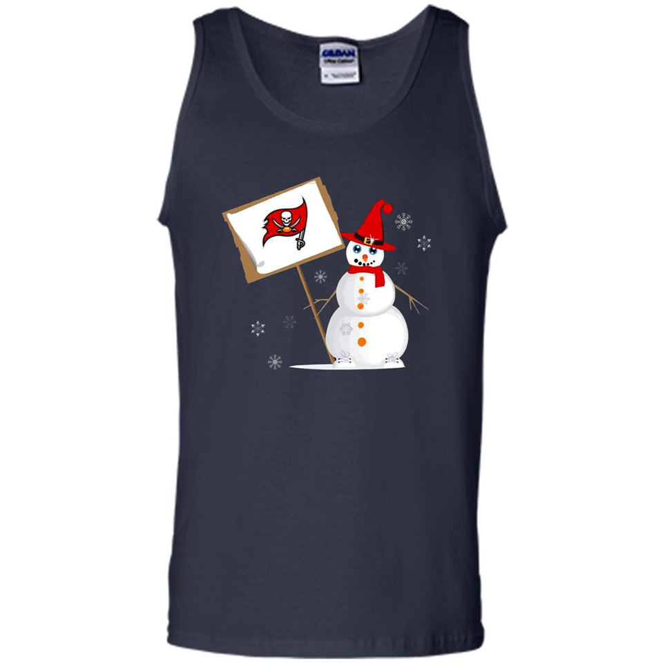 Tampa Bay Buccaneers Snowman Funny