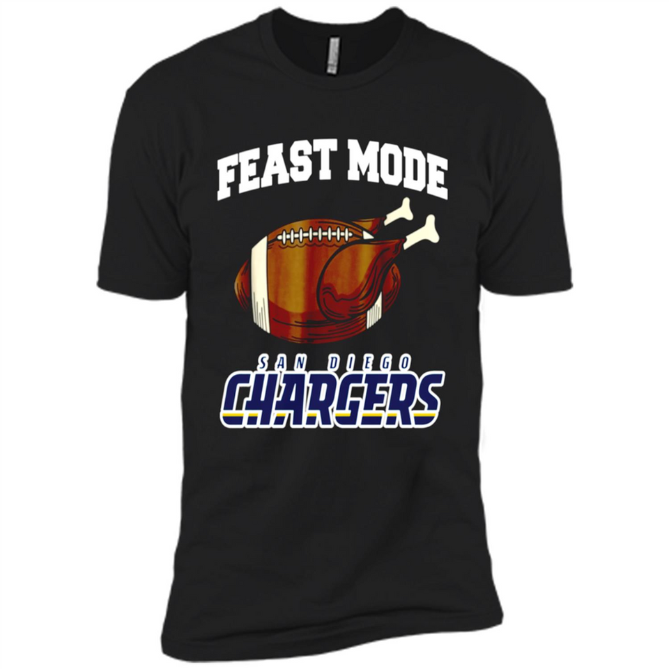 Feast Mode Chargers Shirt - San Diego Turkey Thanksgiving