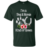 I'm A Dog & Horse Shirt Animal Lover Gift