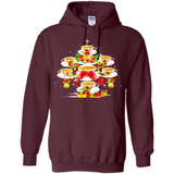 Tea Christmas Tree T-shirt Funny Tea Xmas Gift