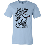 Soft kitty warm kitty little ball of fur - Canvas Unisex T-Shirt