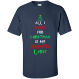 All I want for Christmas is my letter sweater PINGPONG