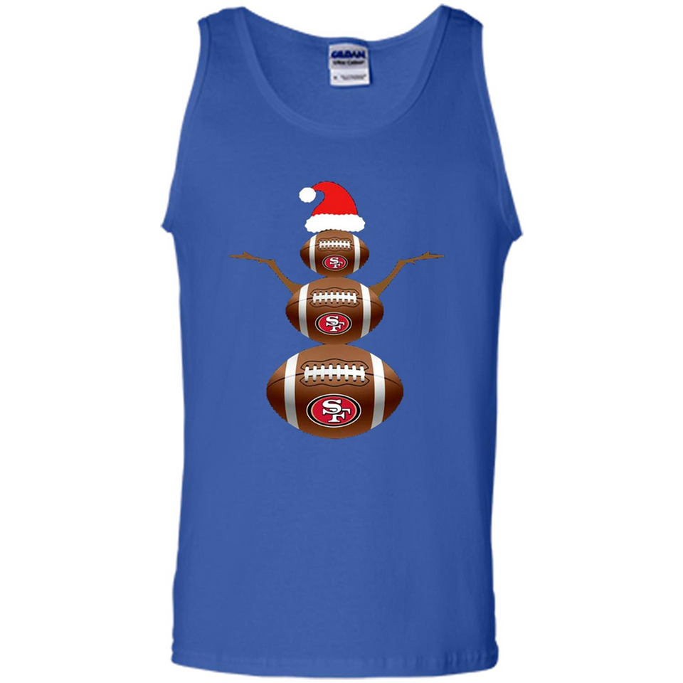 San Francisco 49ers NFL Dabbing Snowman Xmas