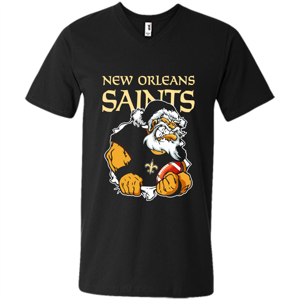 Grumpy Santa Claus New Orleans Saints Football Team PINGPONG