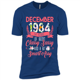 December 1984 34 Years Of Being Classy Sassy - Premium Short Sleeve T-Shirt