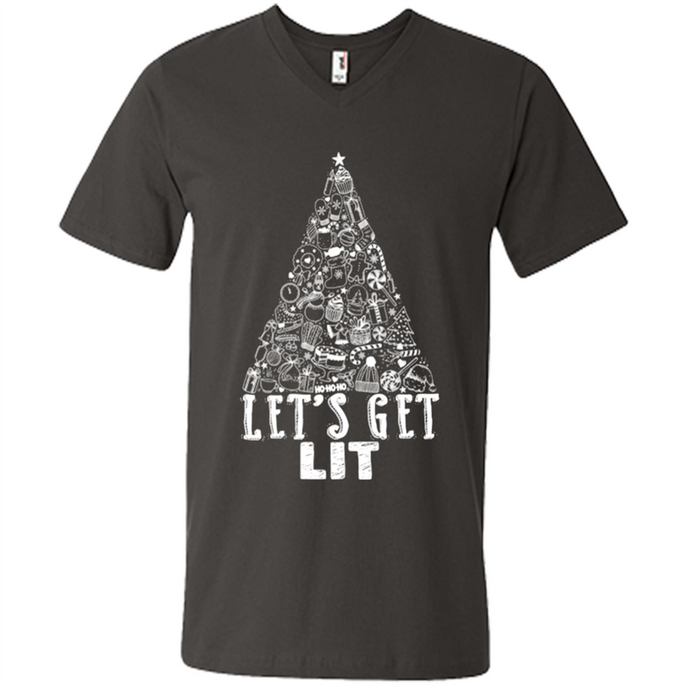 Let's Get Lit - Funny Christmas Tree