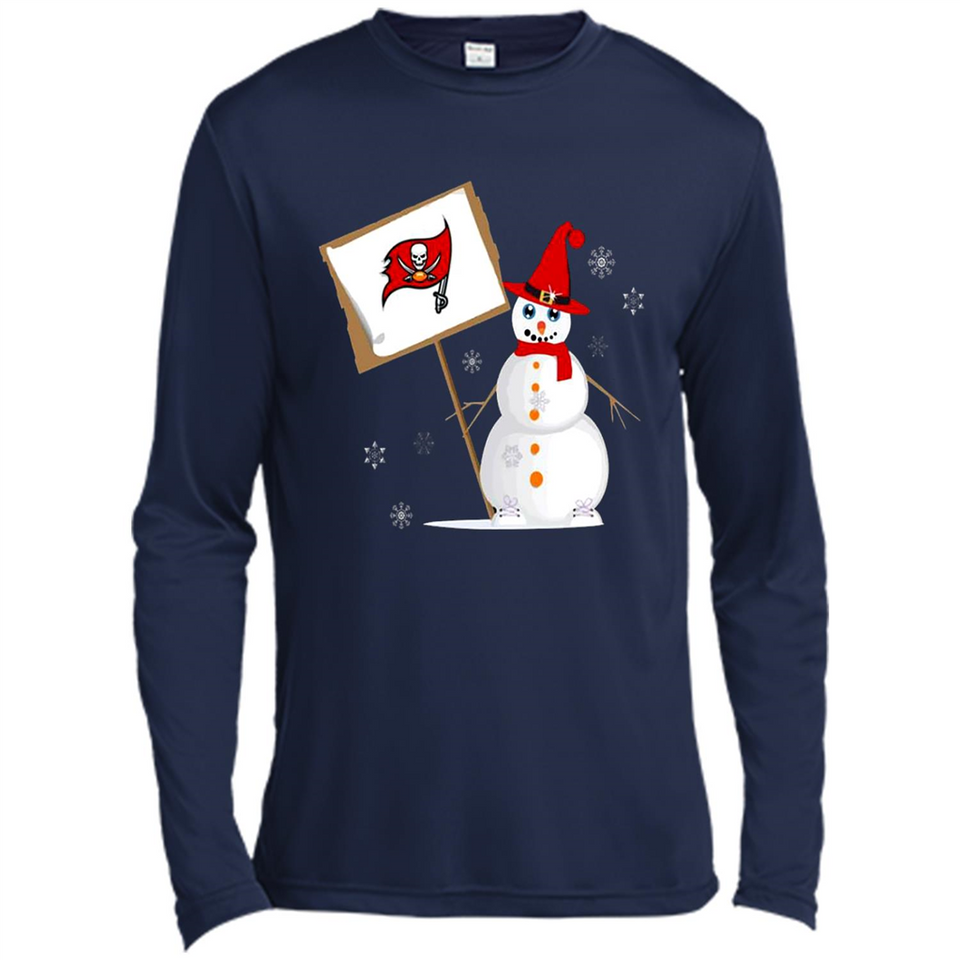 Tampa Bay Buccaneers Snowman Funny