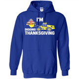 I'm Digging Thanksgiving Cute Turkey Tractor