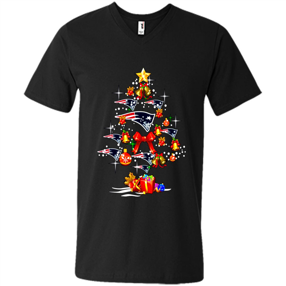 New England Patriots Christmas Tree sweater PINGPONG