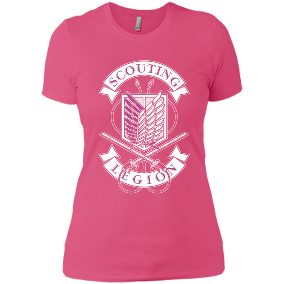AoT Scouting Legion - Ladies' Boyfriend T-Shirt