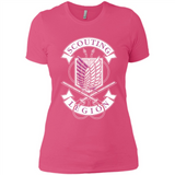 AoT Scouting Legion - Ladies' Boyfriend T-Shirt