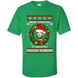 Merry Fookin Christmas Conor Mcgregor sweater PINGPONG