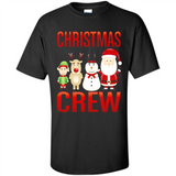 CHRISTMAS CREW Shirt X-mas Santa Snowman Reindeer Elf - Shirt
