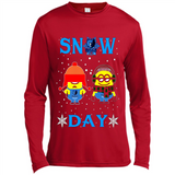 Snow Day Shirt For Memphis Grizzlies Vs Minion Fans pingpong