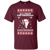 All I want for Christmas is Dean Winchester sweater - Shirt