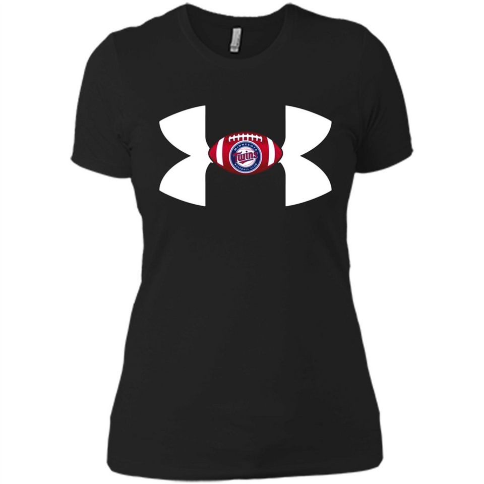 Minnesota Twins Under Armour Logo - Ladies' Boyfriend T-Shirt