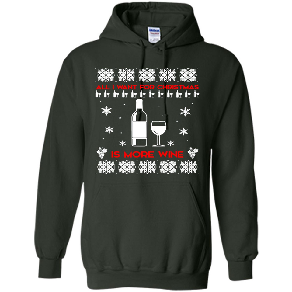 All I Want For Christmas is Wine Ugly sweater PINGPONG