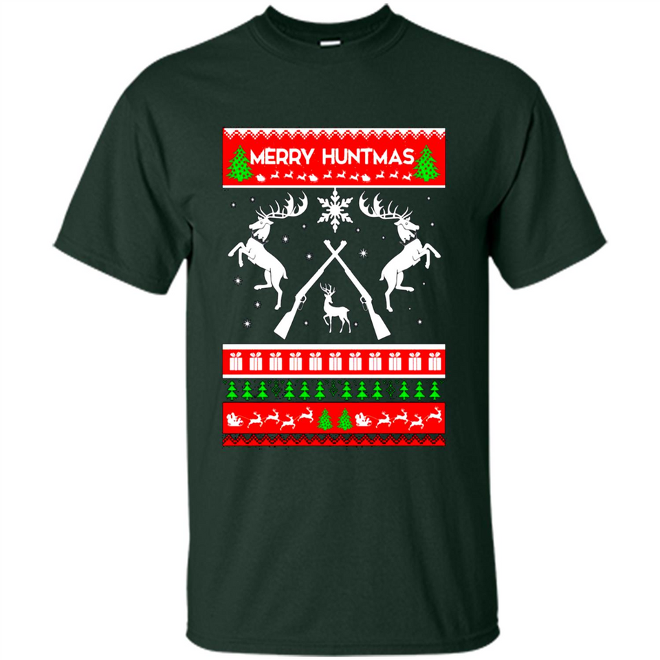 Merry Huntmas Ugly Christmas sweater PINGPONG