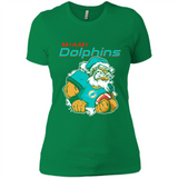 Grumpy Santa Claus Miami Dolphins Football Team PINGPONG