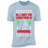 All I Want For Christmas Is HarambeT Rex Attack Reindeer ugly sweater PINGPONG