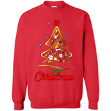 Merry Christmas Dogs Christmas Tree sweater PINGPONG