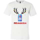Bud light reinbeer Christmas - Canvas Unisex T-Shirt