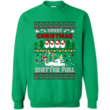 Merry Christmas Shitter Full Christmas Tree Snowman PING PONG
