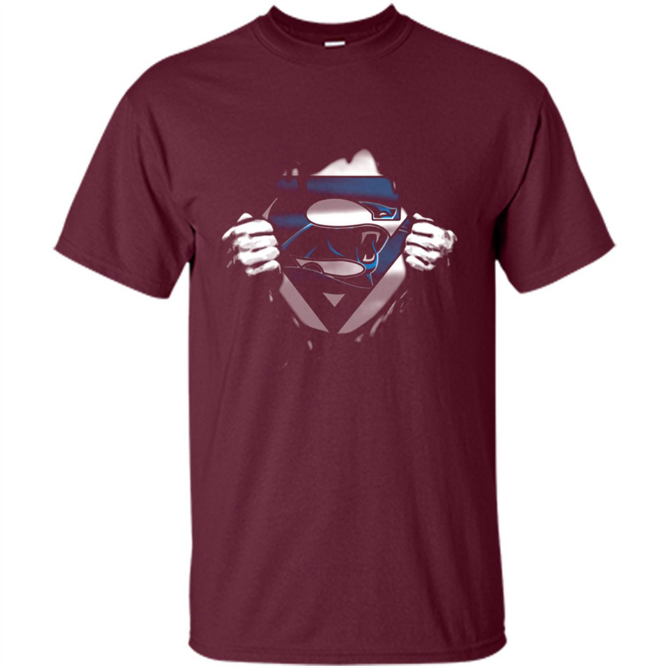 Carolina Panthers And Superman Fans - Shirt