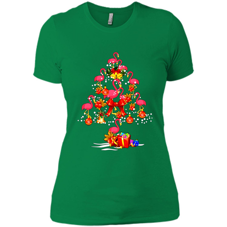 Flamingo Christmas Tree Merry Christmas Flamingo PING PONG