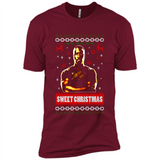Christmas Ugly Sweater Floyd Mayweather Sweet Christmas - Premium Short Sleeve T-Shirt