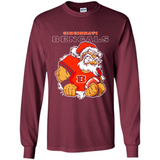 Grumpy Santa Claus Cincinnati Bengals Football Team PINGPONG