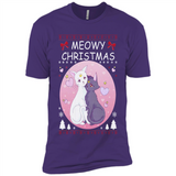 Sailor Moon Yin Yang Cat Love Ugly Christmas Sweater - Premium Short Sleeve T-Shirt