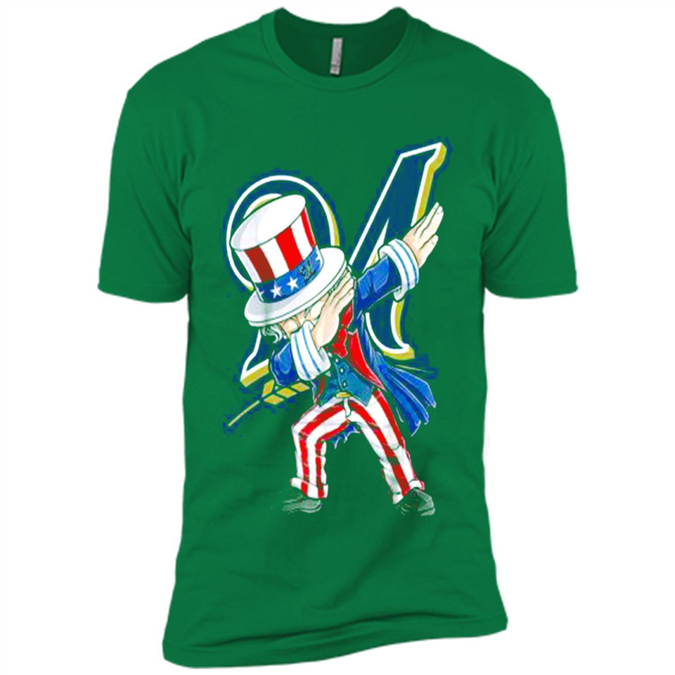 MLB MILWAUKEE BREWERS UNCLE SAM DABBING INDEPENDENCE DAY