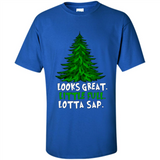 Looks Great Little Full Lotta Sap Funny Christmas PINGPONG