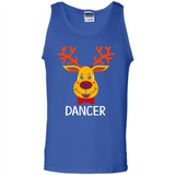 Dancer Santa Claus Funny Xmas Holiday T-Shirt - Tank Top