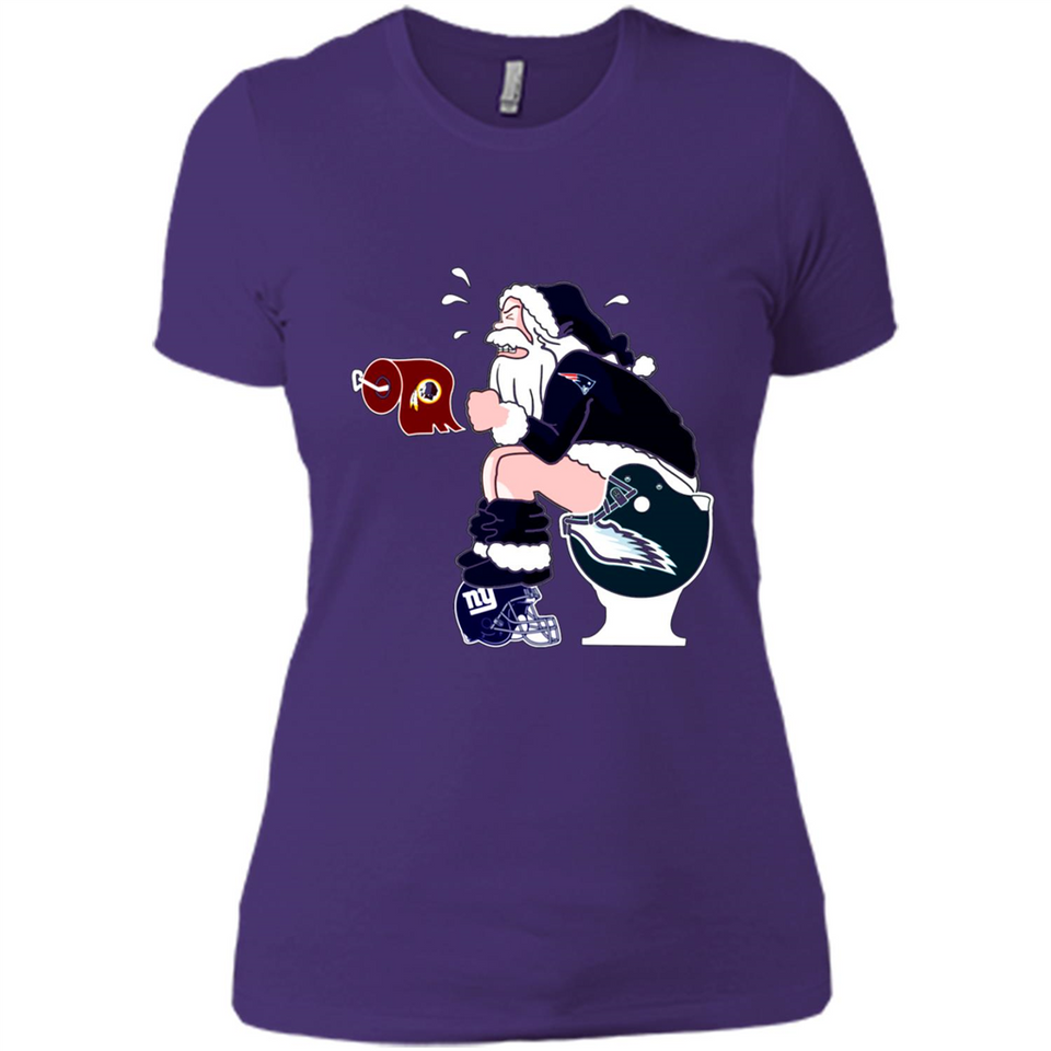 New England Patriots Toilet Santa Claus PINGPONG