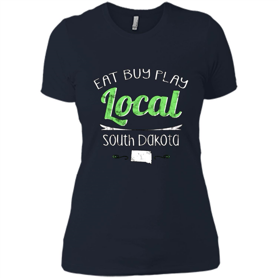 Eat Buy Play Local South Dakota Distressed PING PONG