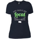 Eat Buy Play Local South Dakota Distressed PING PONG