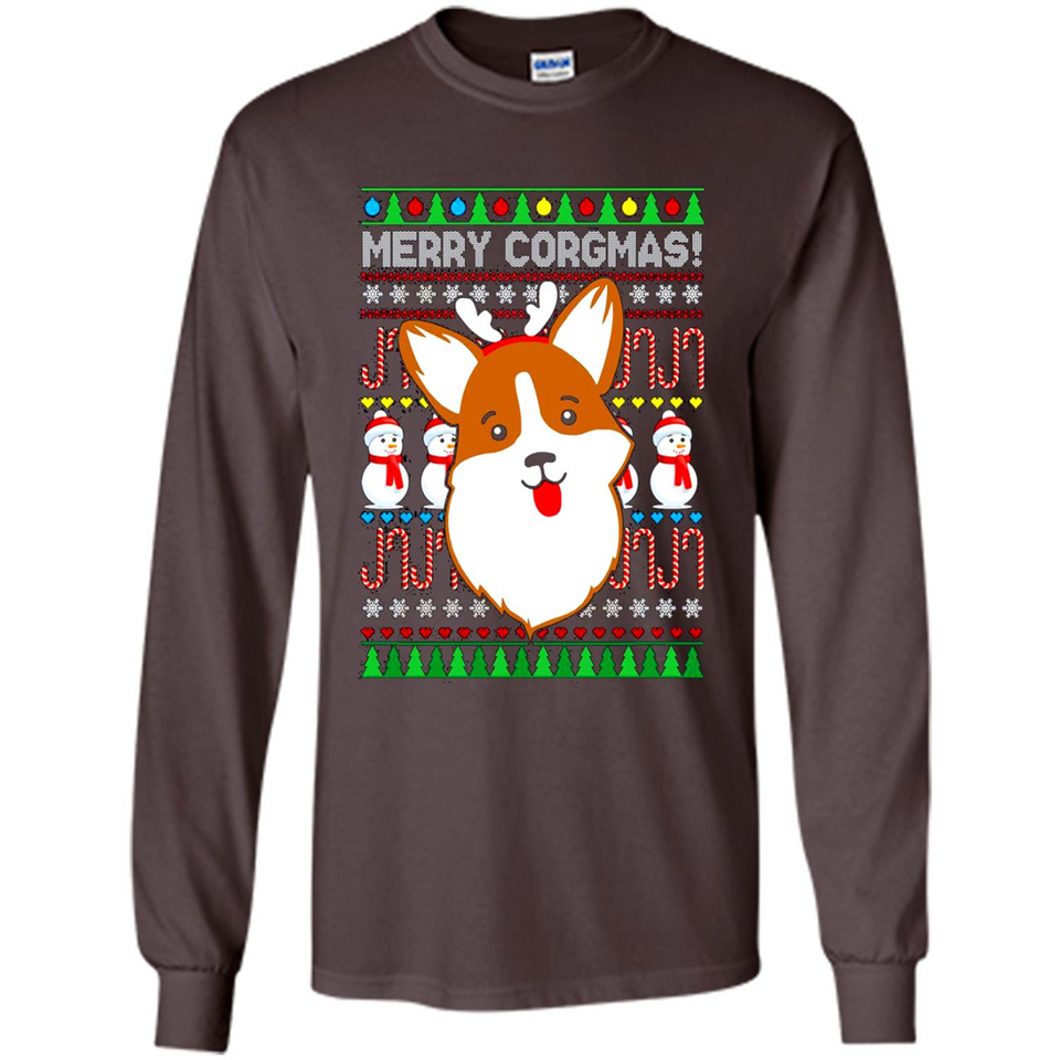 Merry Corgmas Christmas sweater PINGPONG