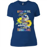 November Girls Sunflower - Ladies' Boyfriend T-Shirt