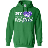 Abilene Christian Wildcats Football My Heart is on that Field - Hoodie