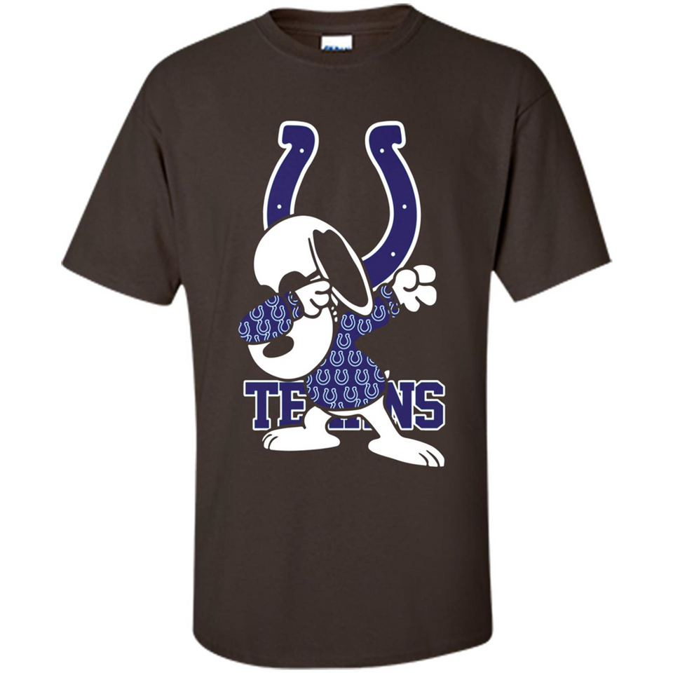Indianapolis Colts Snoopy Dabbing PING PONG