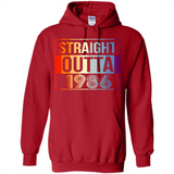 Retro Straight Outta 1986 32 Years Old - Hoodie