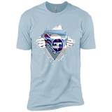 Tennessee Titans And Superman Fans - Premium Short Sleeve T-Shirt