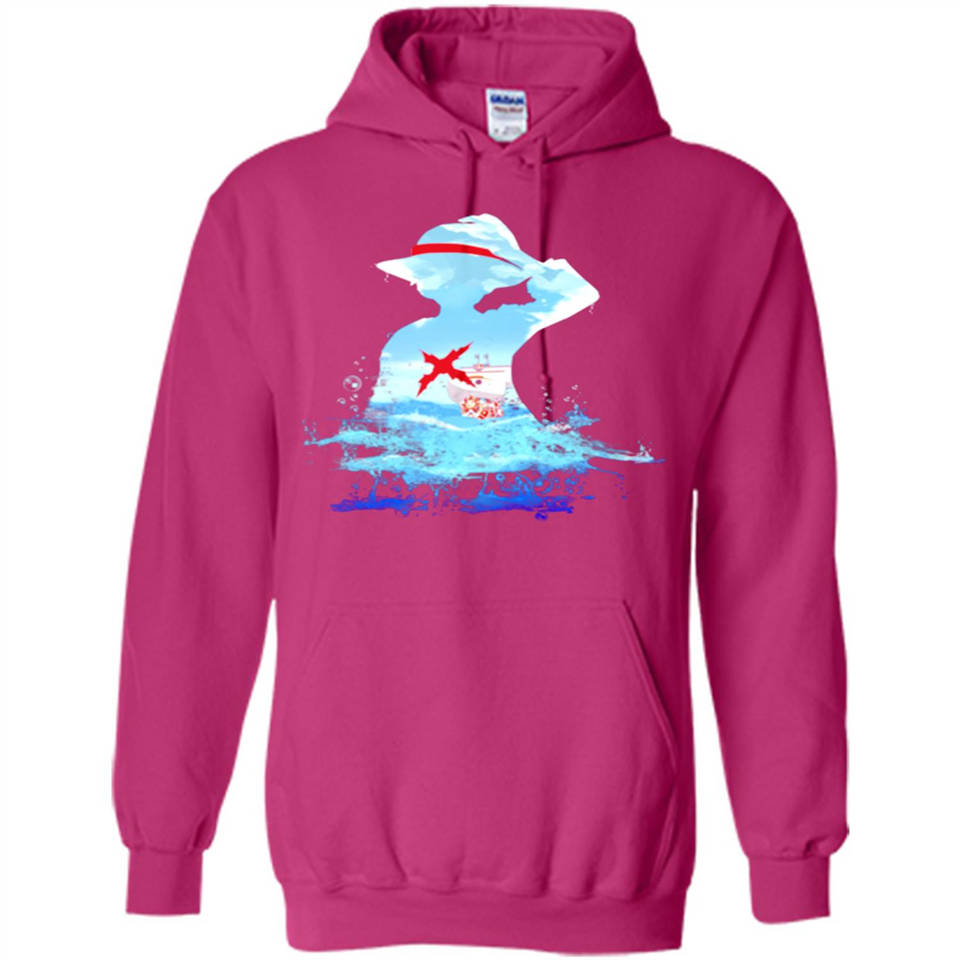 Luffy sea 2 - Hoodie
