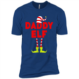 Mens Daddy Elf T-Shirt Funny Matching Christmas Costume - Premium Short Sleeve T-Shirt