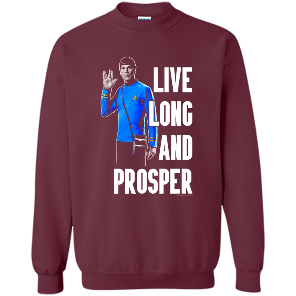 Live Long And Prosper Mr. Spock Star Trek PINGPONG