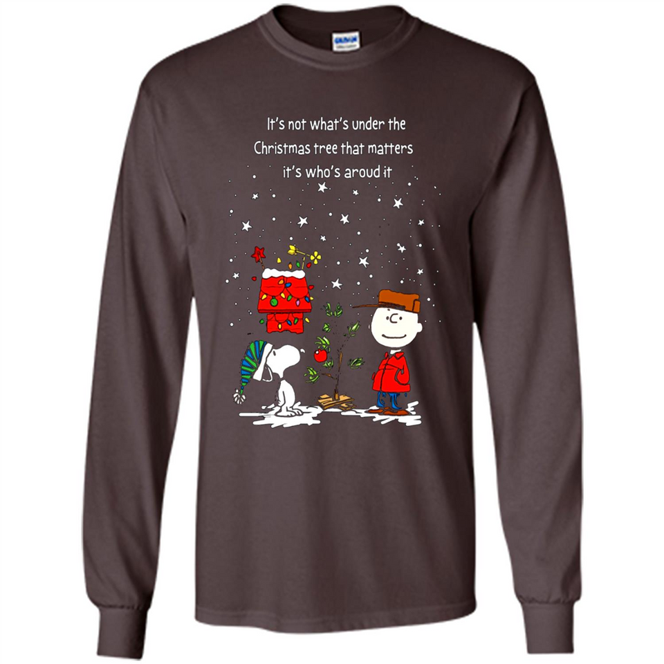 It’s Not What’s Under The Christmas Tree Snoopy Charlie Brown PING PONG