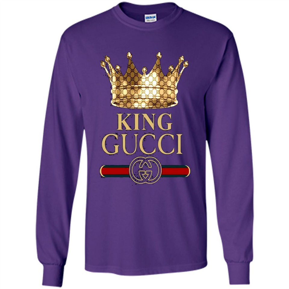 Cover your body with amazing King Crown Gucci Logo Black PING PONG